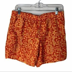 SALE❤️Columbia athletic shorts red yellow med (F1)